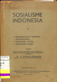 SOSIALISME INDONESIA