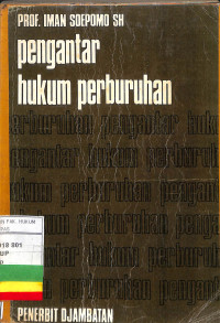 PENGANTAR HUKUM PERBURUHAN