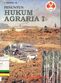 PENUNTUN HUKUM AGRARIA I