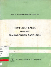 HIMPUNAN KARYA TENTANG PEMBORONGAN BANGUNAN