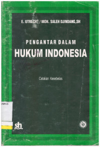 PENGANTAR DALAM HUKUM INDONESIA