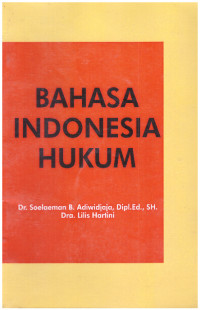 BAHASA INDONESIA HUKUM