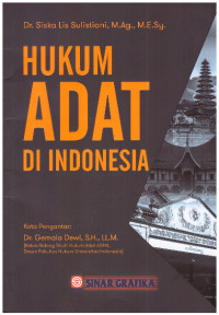 HUKUM ADAT DI INDONESIA