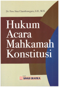 HUKUM ACARA MAHKAMAH KONSTITUSI