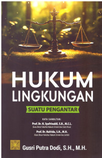 HUKUM LINGKUNGAN SUAU PENGANTAR