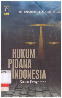 HUKUM PIDANA INDONESIA SUATU PENGANTAR