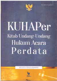 KUHAPAER KITAB UNDANG-UNDANG HUKUM ACARA PERDATA