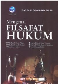 MENGENAL FILSAFAT HUKUM