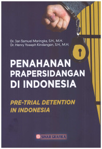 PENAHANAN PRAPERSIDANGAN DI INDONESIA