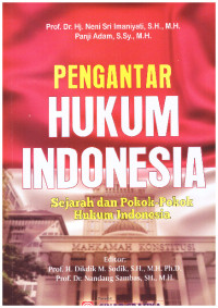 PENGANTAR HUKUM INDONESIA