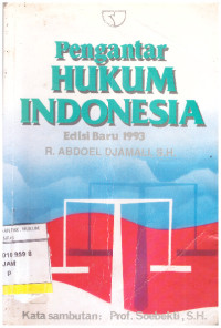 PENGANTAR HUKUM INDONESIA EDISI BARU 1993