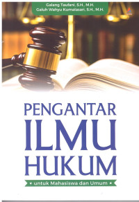 PENGANTAR ILMU HUKUM