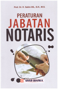 PERATURAN JABATAN NOTARIS