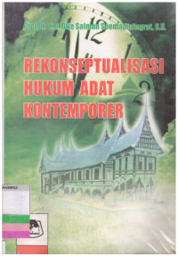 REKONSEPTUALISASI HUKUM ADAT KONTEMPORER