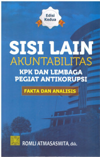 Image of SISI LAIN AKUNTABILITAS KPK DAN LEMBAGA PEGIAT ANTIKORUPSI