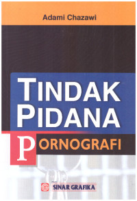 TINDAK PIDANA PORNOGRAFI