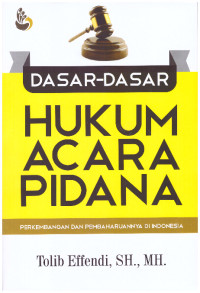 Image of DASAR-DASAR HUKUM ACARA PIDANA | PERKEMBANGAN DAN PEMBAHARUANNYA DI INDONESIA